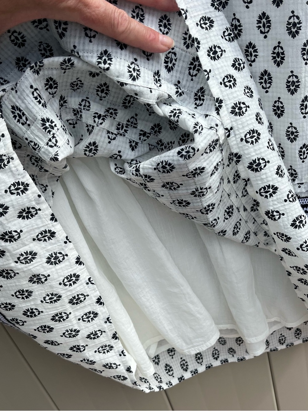 J Jill Pure Jill 100% cotton gauze dress - Picture 7 of 11